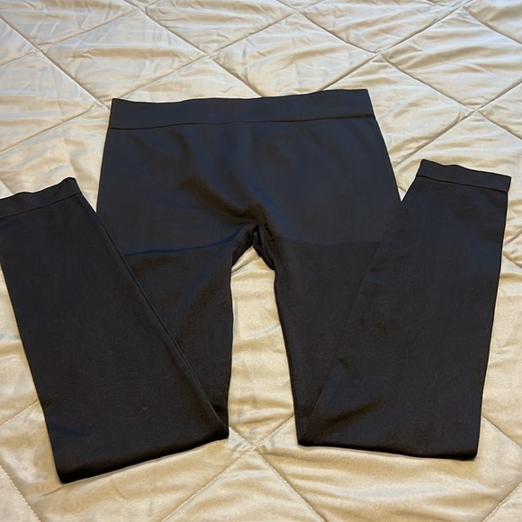 Nine West, Black leggings with tummy control. Size S/M, EUC - Picture 2 of 6